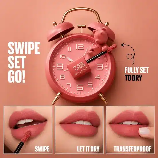 Velvet Matte Lip Tint Set – Long Lasting Lightweight Liquid Lip Color Collection