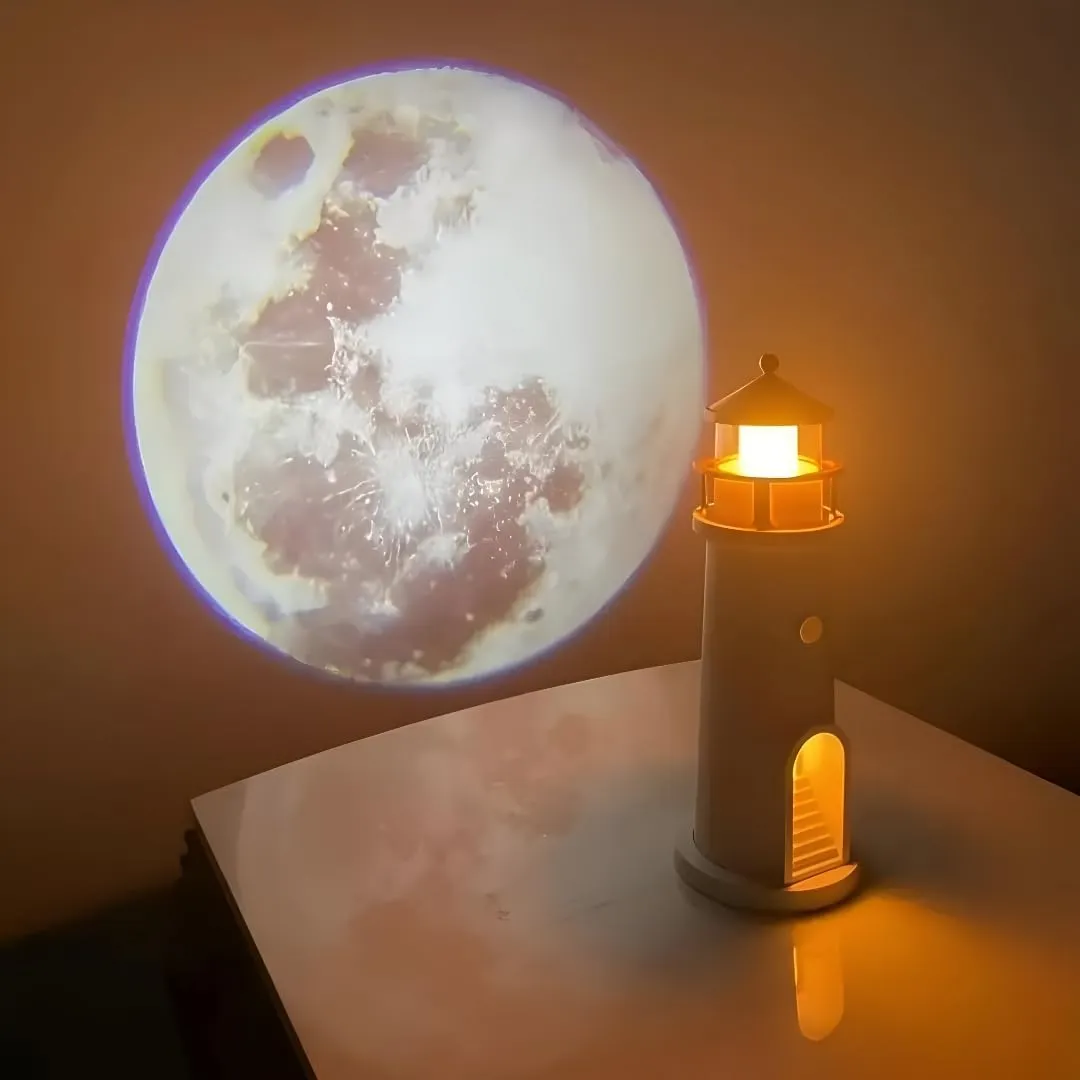 Moon Projection Night Light